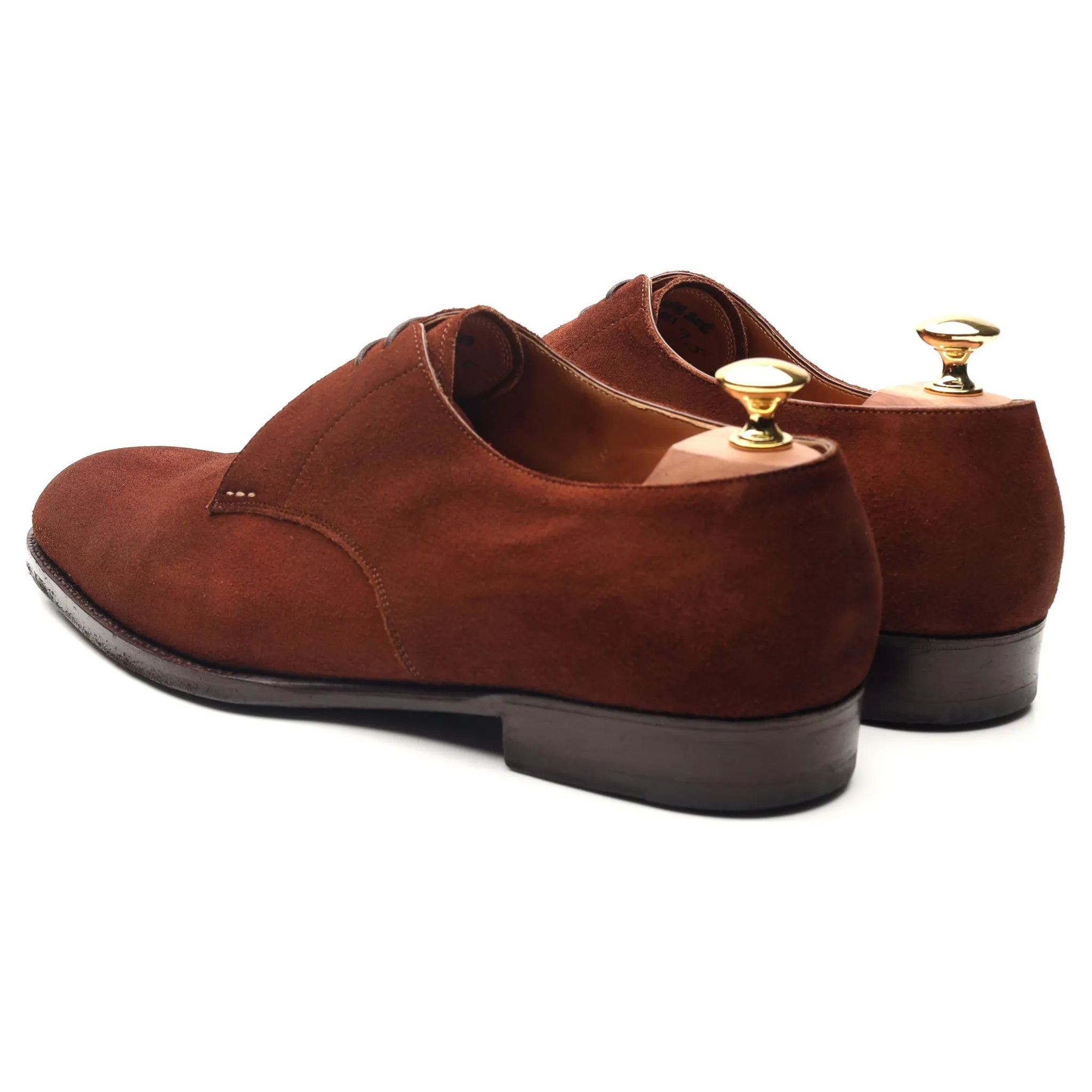 '125' Brown Suede Derby UK 9.5 F