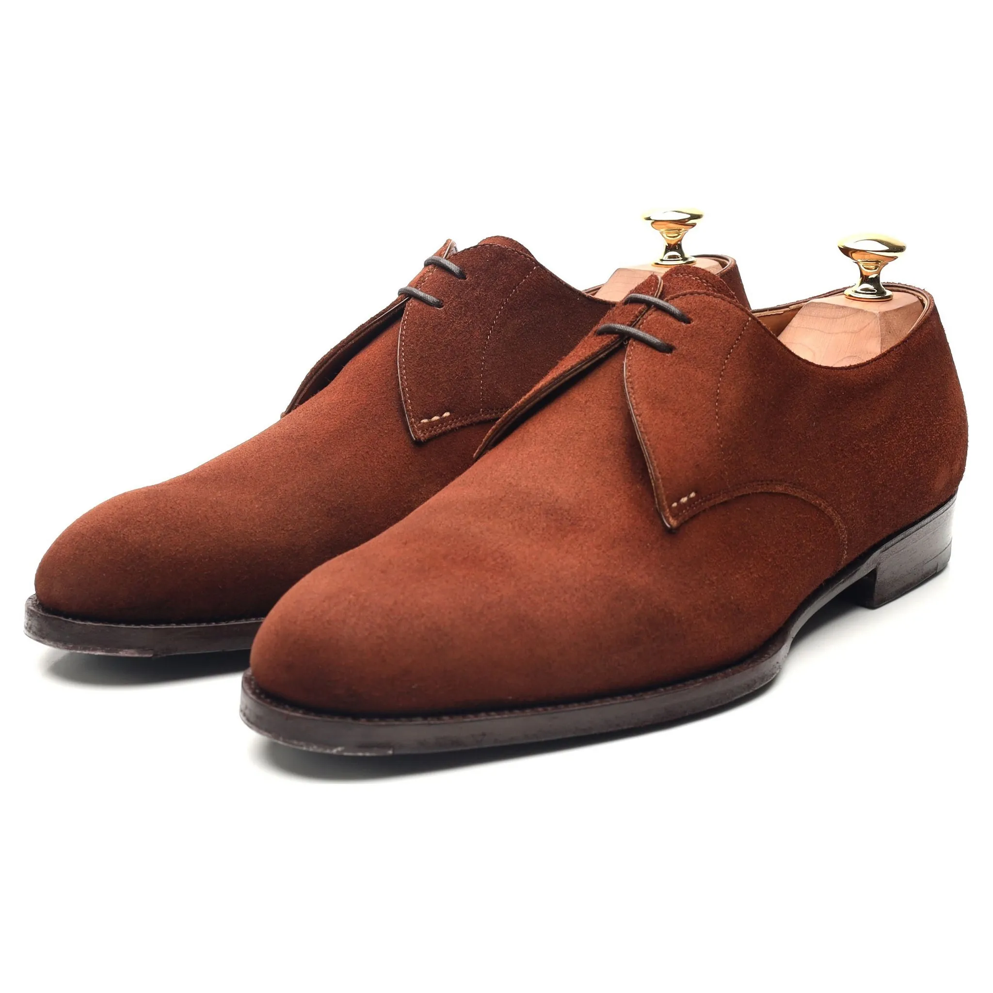 '125' Brown Suede Derby UK 9.5 F