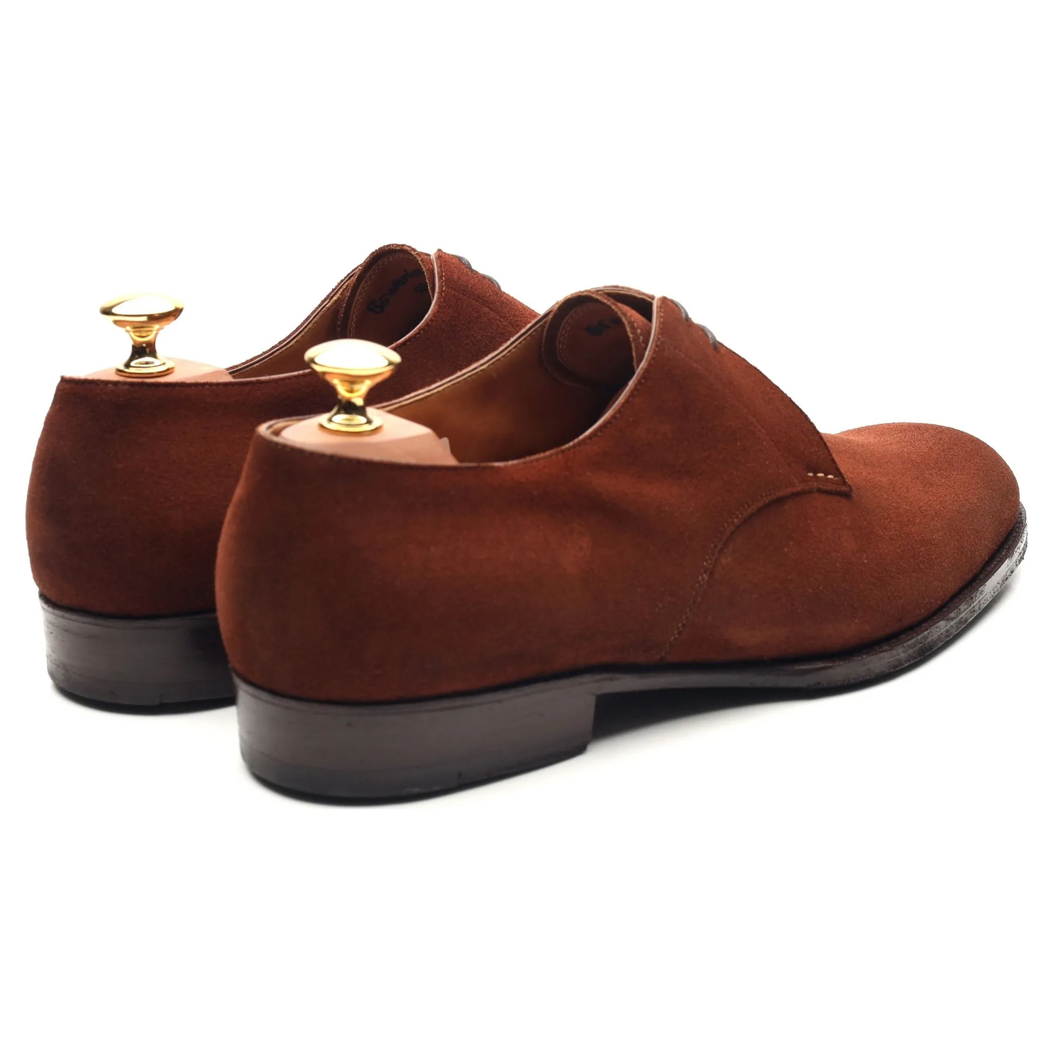 '125' Brown Suede Derby UK 9.5 F