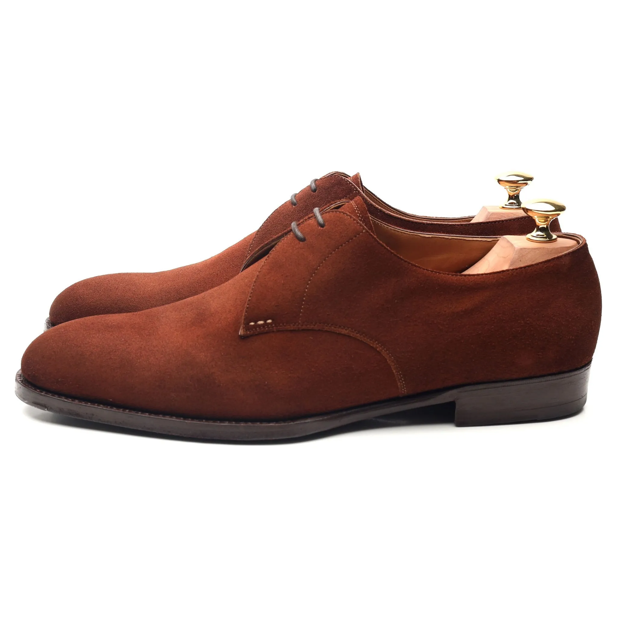 '125' Brown Suede Derby UK 9.5 F