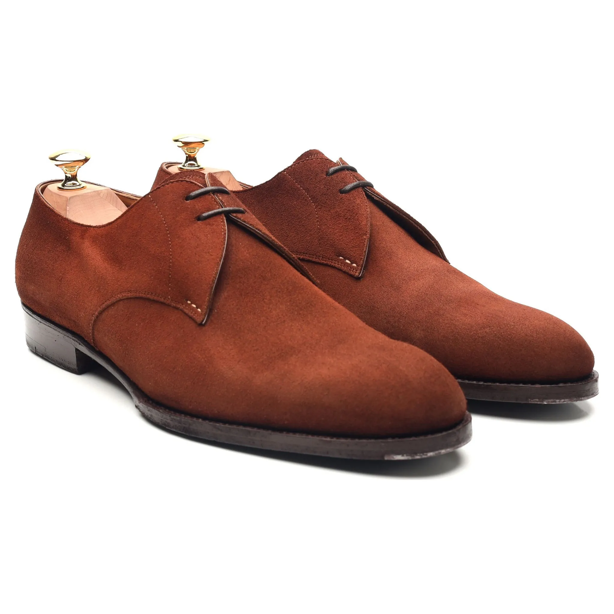 '125' Brown Suede Derby UK 9.5 F