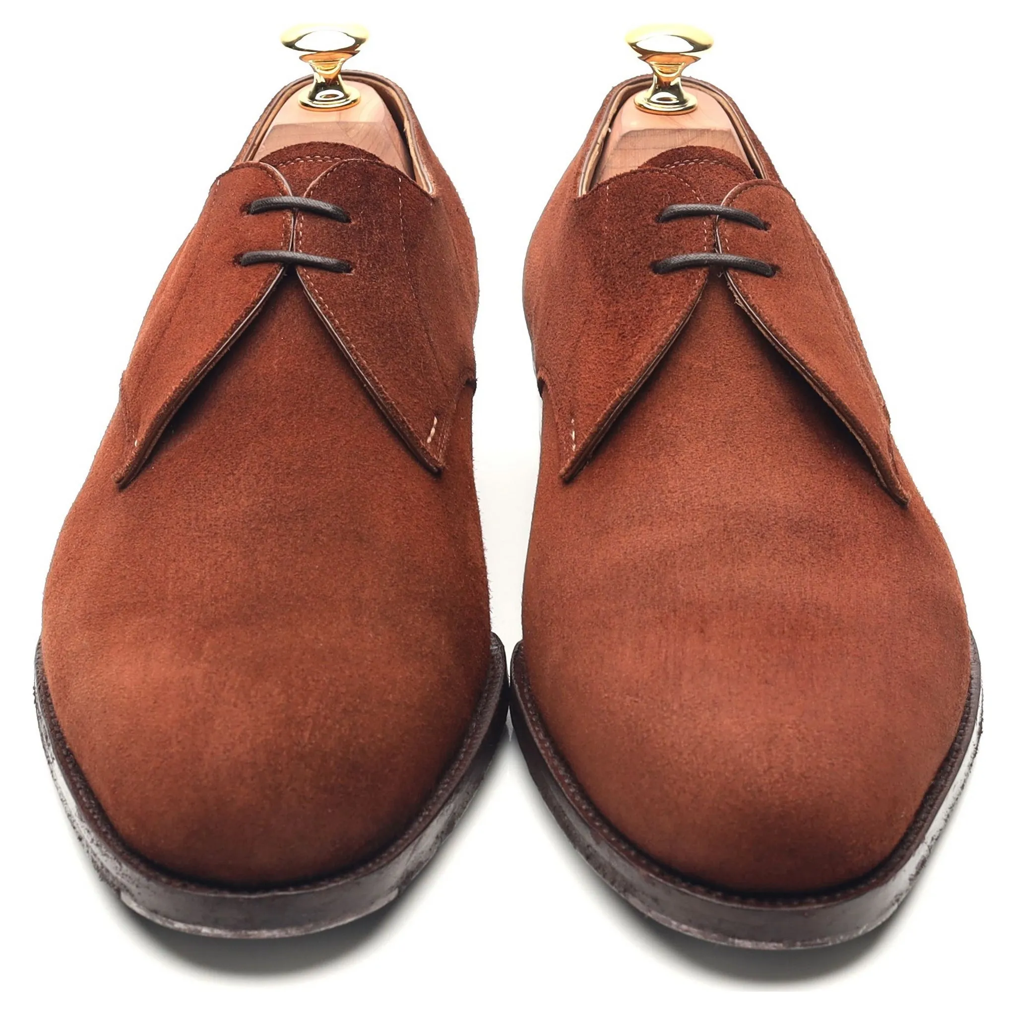 '125' Brown Suede Derby UK 9.5 F