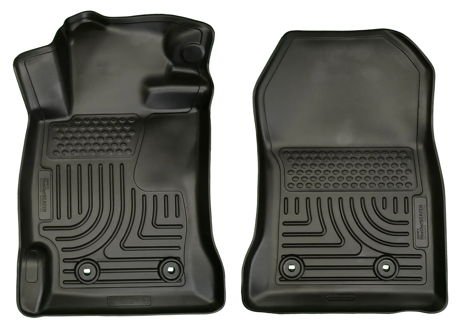 2013-2015 Subaru BRZ / Scion FRS Front Floor Liners - Black