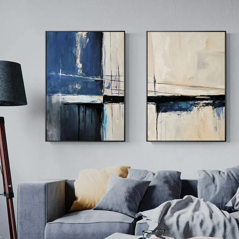 Abstract Painting Wall Art On Canvas