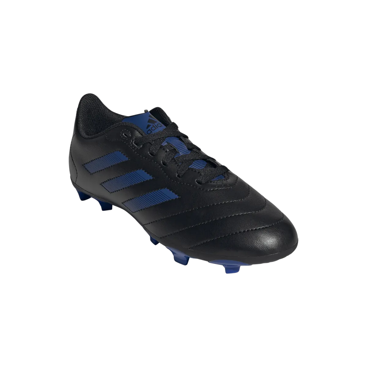 adidas Goletto VIII FG Junior Soccer Cleats GX6906 BLACK/BLUE