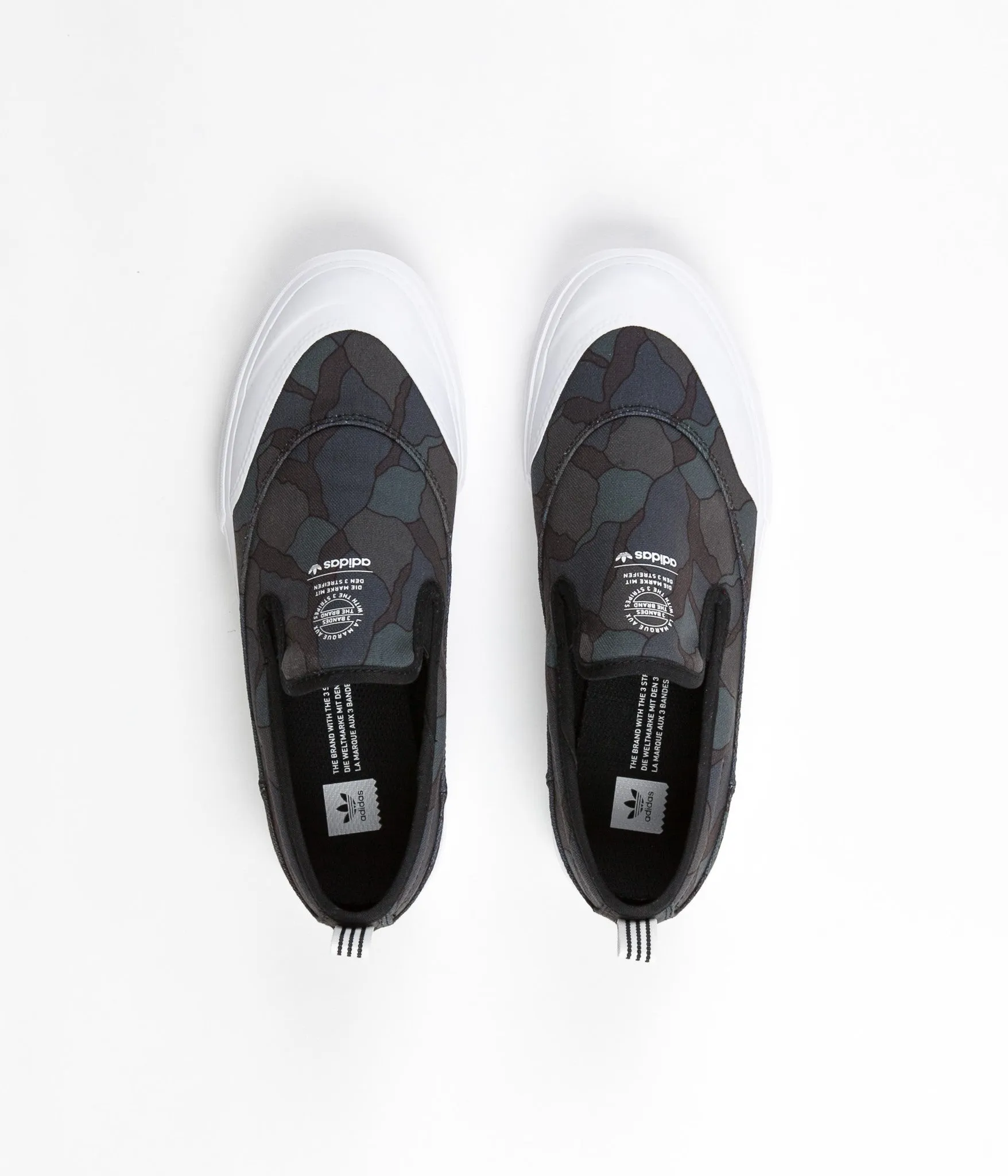 Adidas Matchcourt Slip On Shoes - Core Black