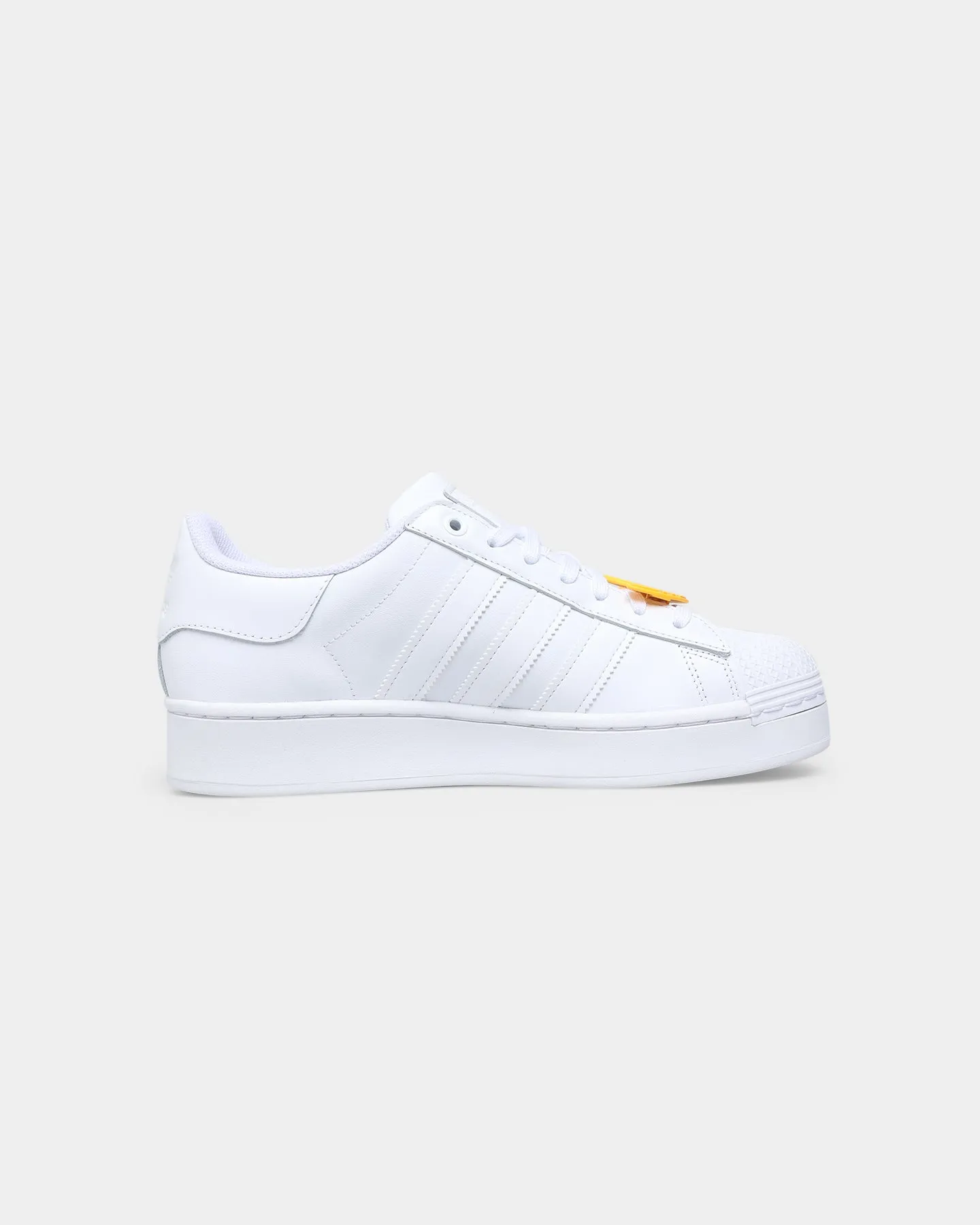 Adidas Women's Superstar Bold Cloud White/Cloud White/Matte Gold