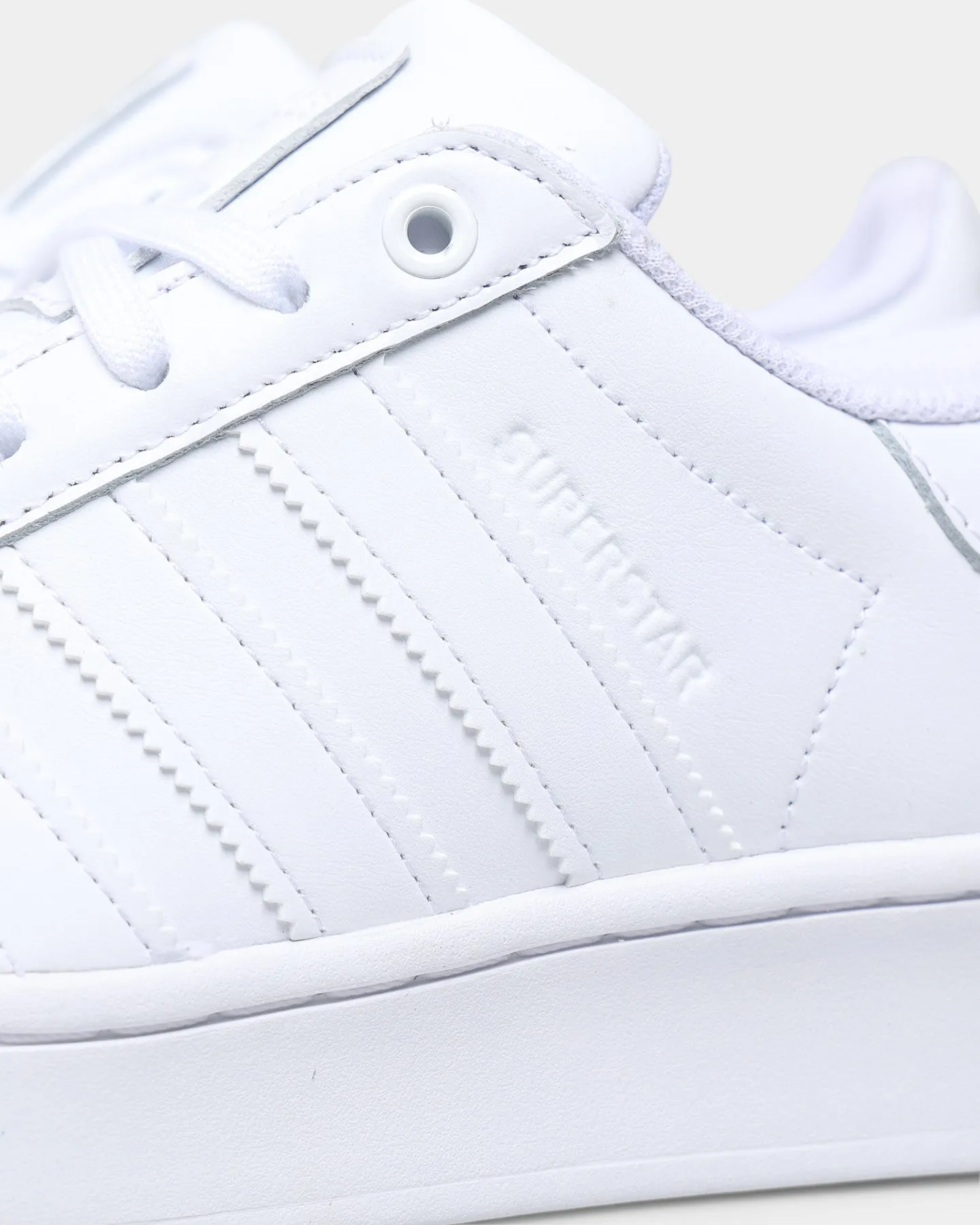 Adidas Women's Superstar Bold Cloud White/Cloud White/Matte Gold