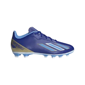 adidas X Crazyfast Messi Club Junior Soccer Cleats ID0720 Lucid Blue/Blue Burst/Cloud White