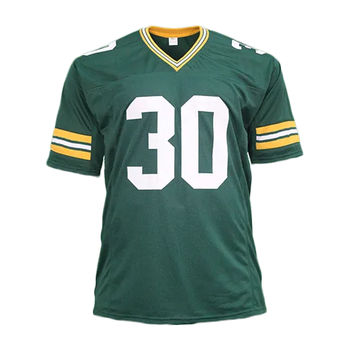 Ahman Green Pro Style Autographed Football Jersey Green (Beckett)