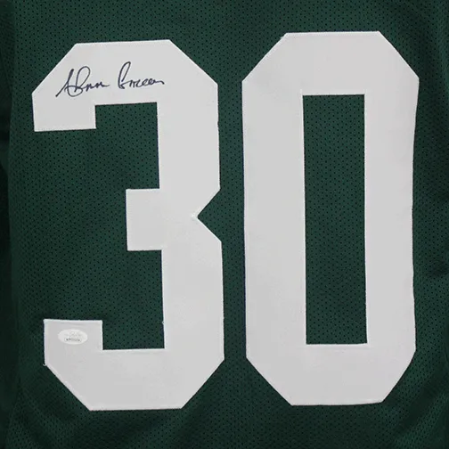 Ahman Green Pro Style Autographed Football Jersey Green (Beckett)