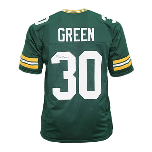 Ahman Green Pro Style Autographed Football Jersey Green (Beckett)