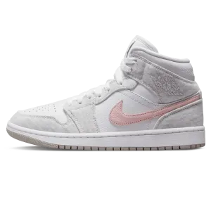 Air Jordan 1 Mid SE Wmns 'White Light Iron Ore'