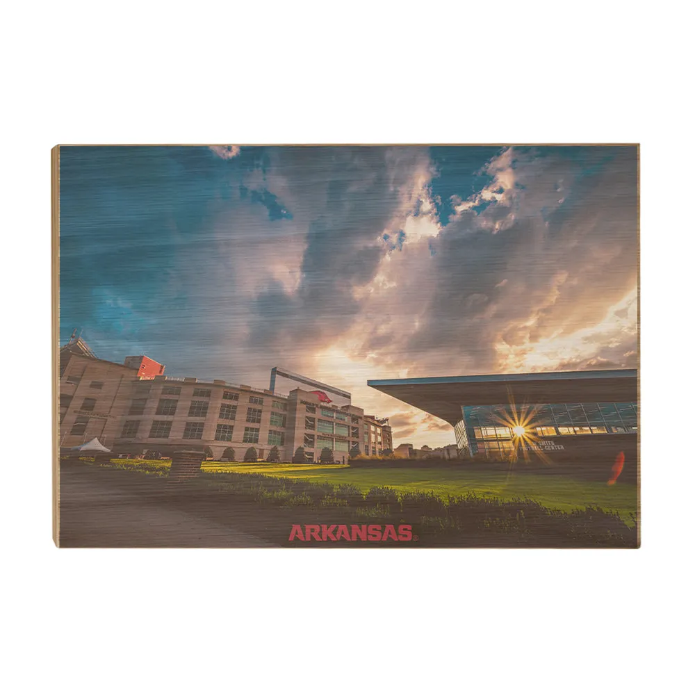 Arkansas Razorbacks - Arkansas Football Sunrise