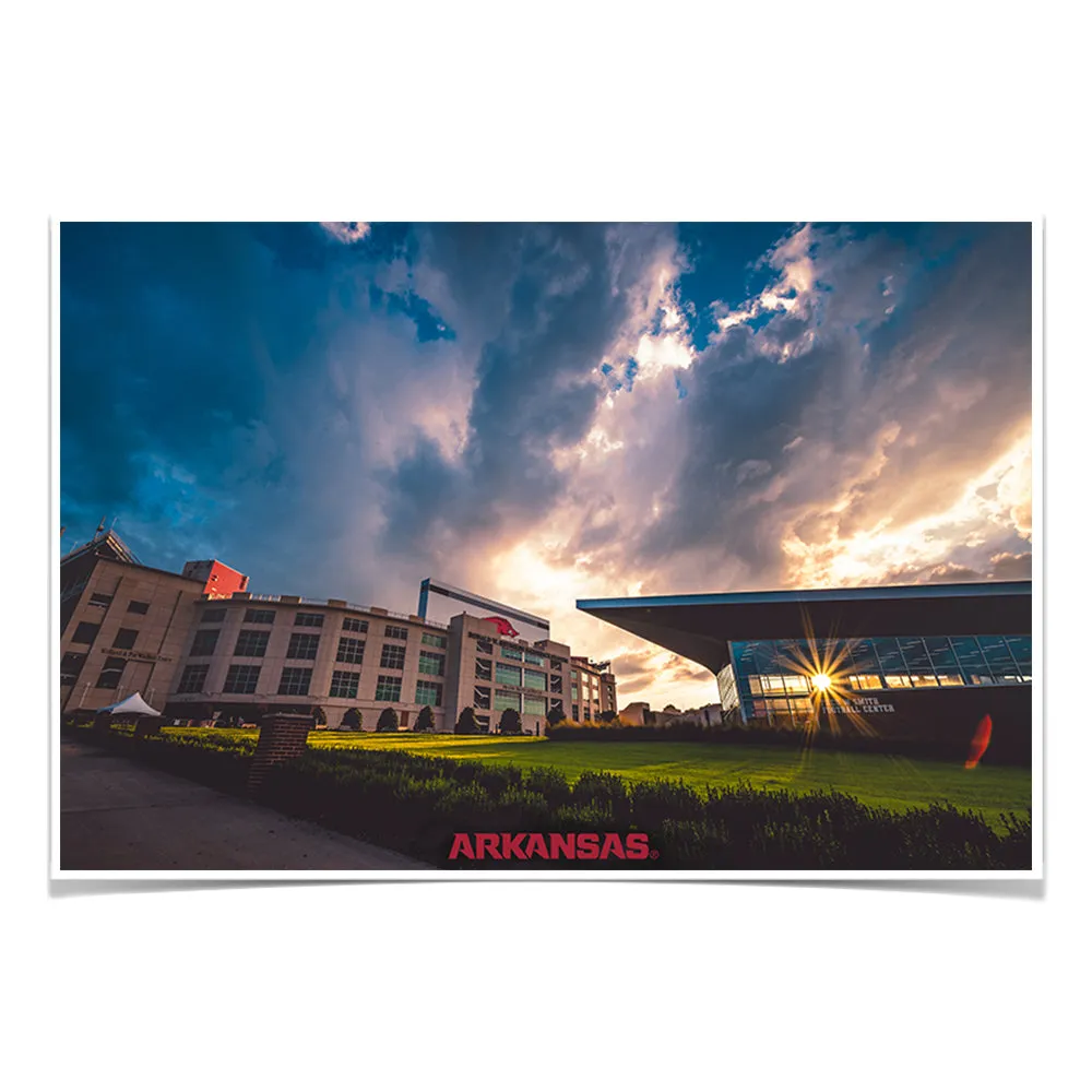 Arkansas Razorbacks - Arkansas Football Sunrise