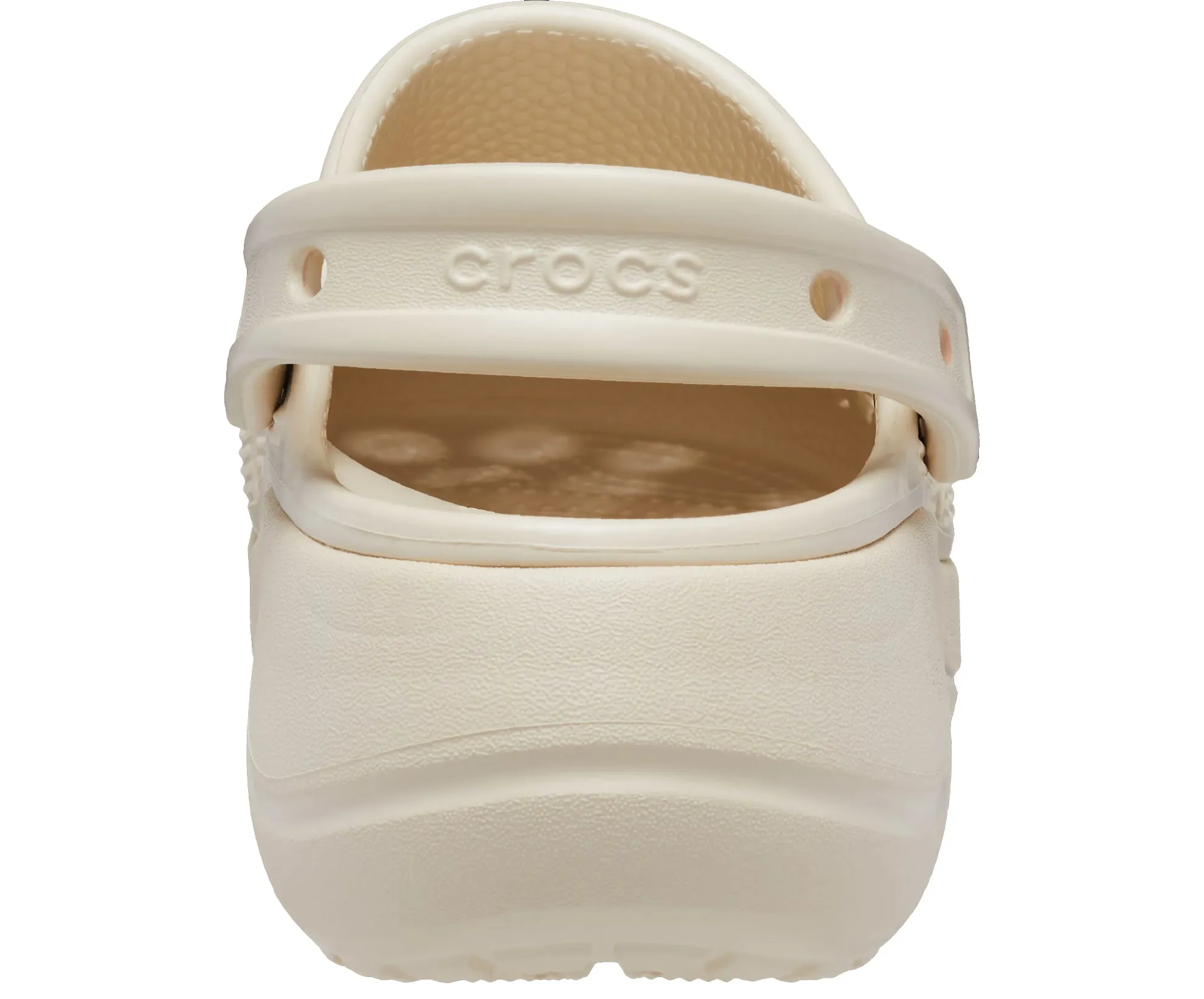 Authentic Crocs Baya Platform Clog - Bone