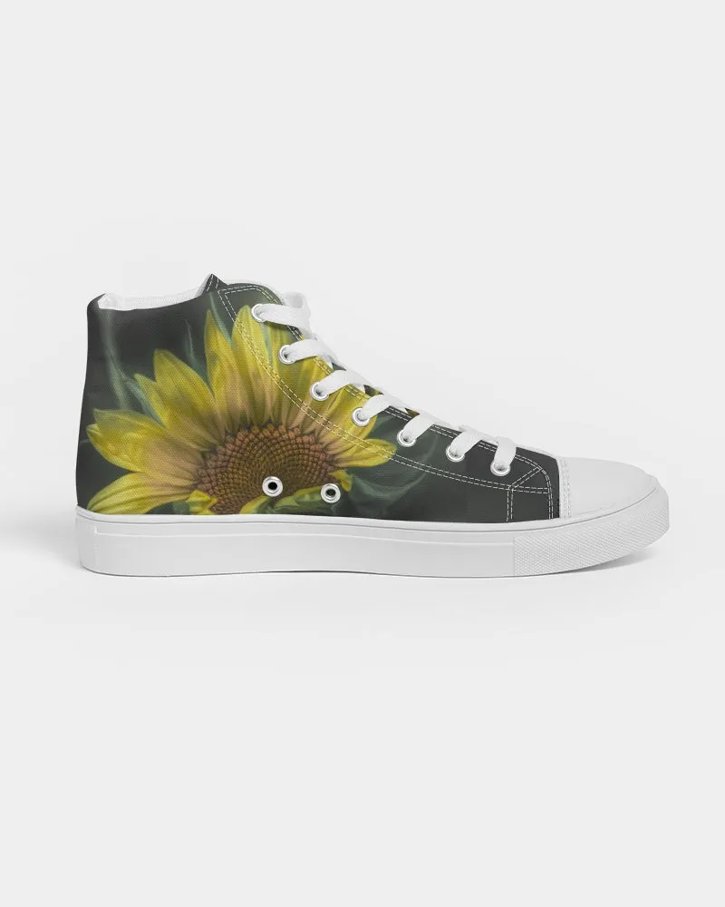 Bashful Brilliance Women's Hightop Canvas Shoe