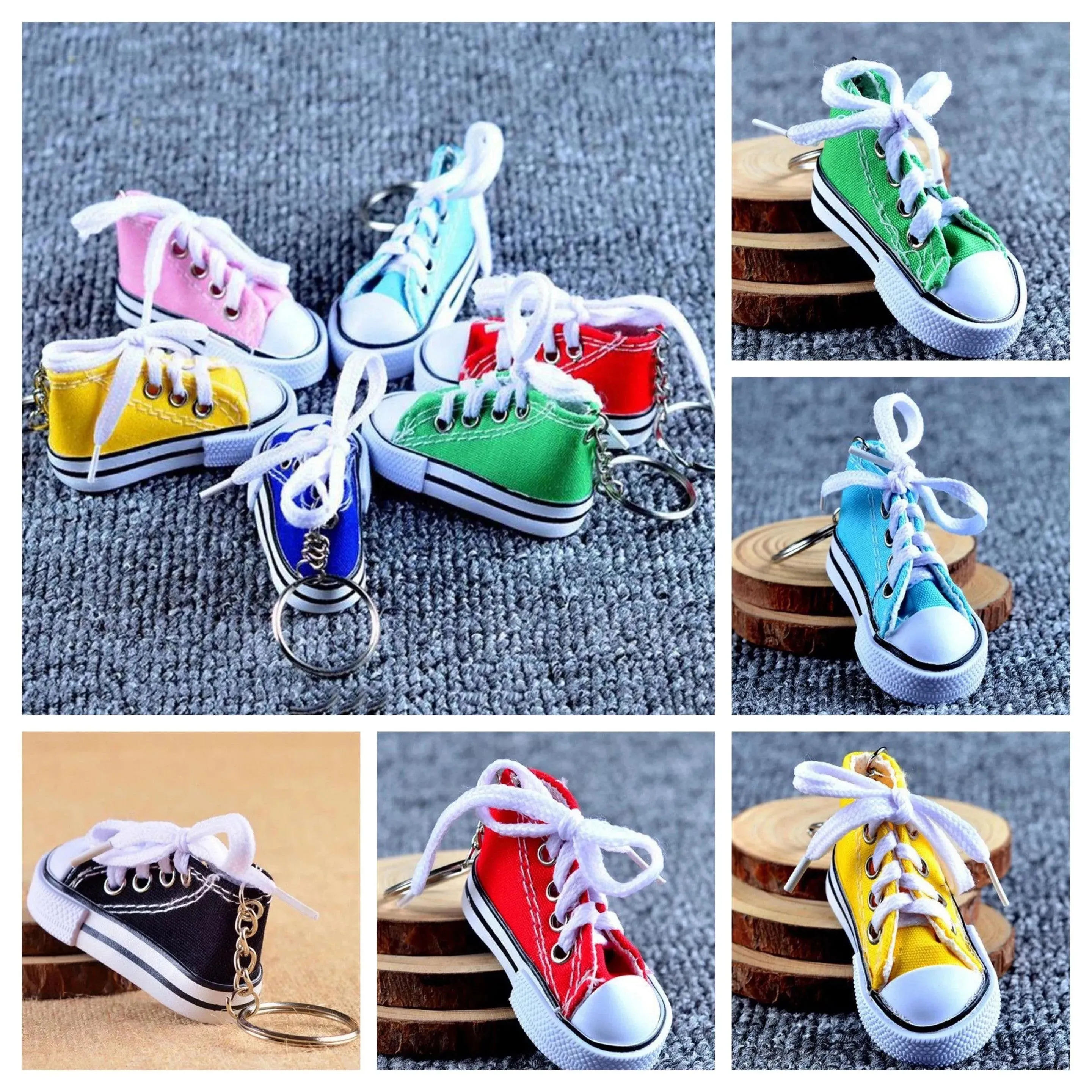 Bicycle Foot Support Small Shoes Keychain