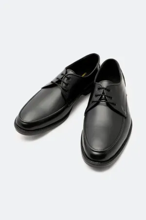 Black Derby Formal Shoes