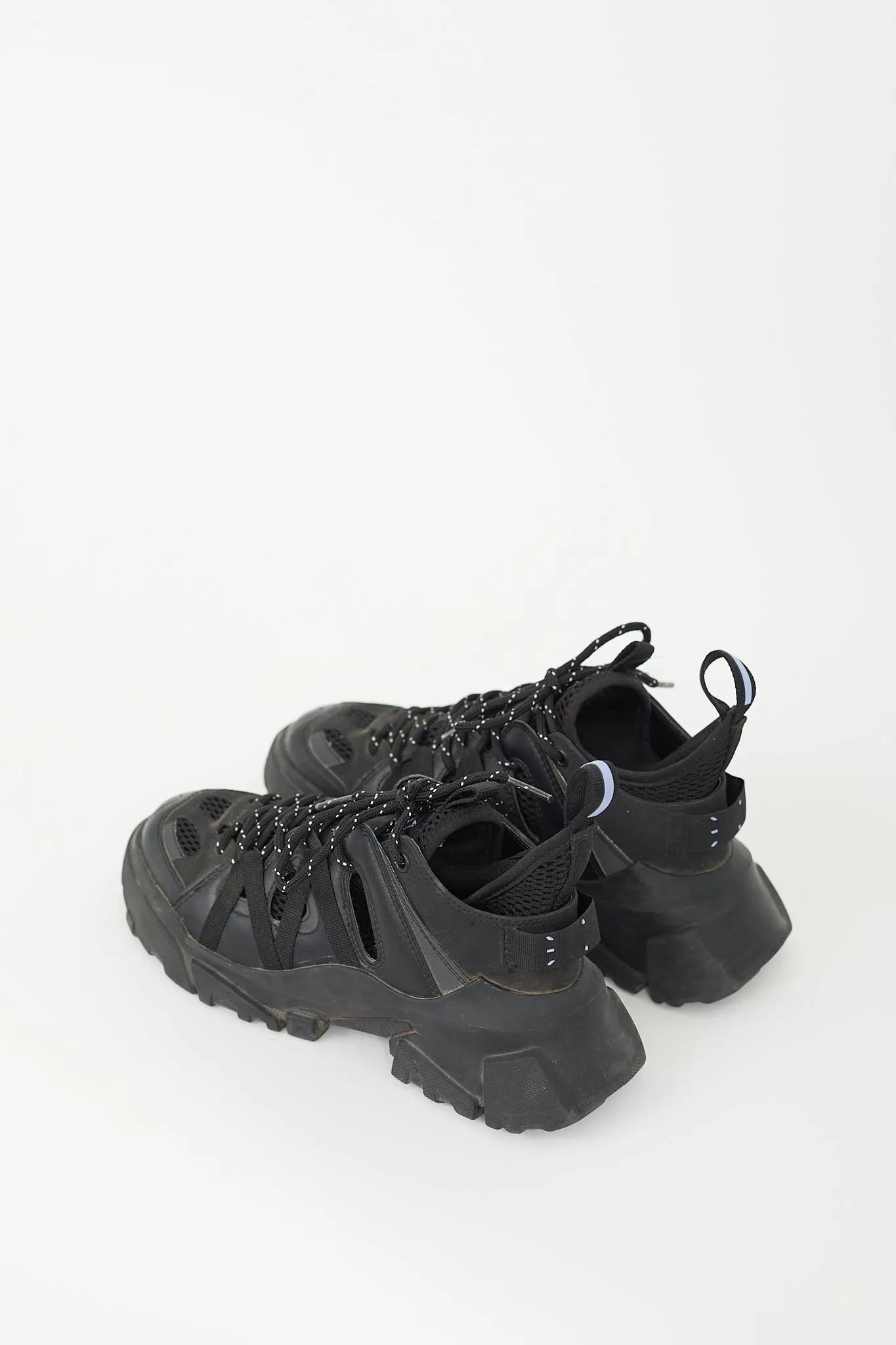 Black Descender Lace Up Sneaker