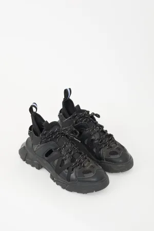 Black Descender Lace Up Sneaker