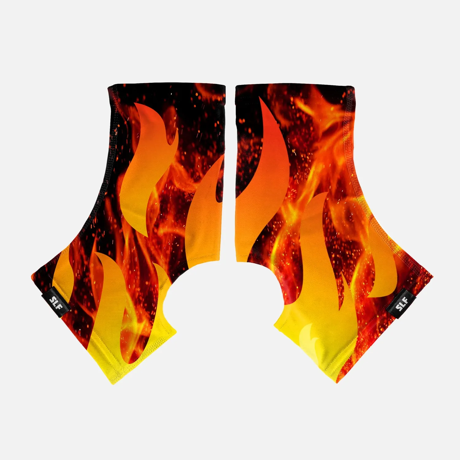 Black Fire Kids Spats / Cleat Covers