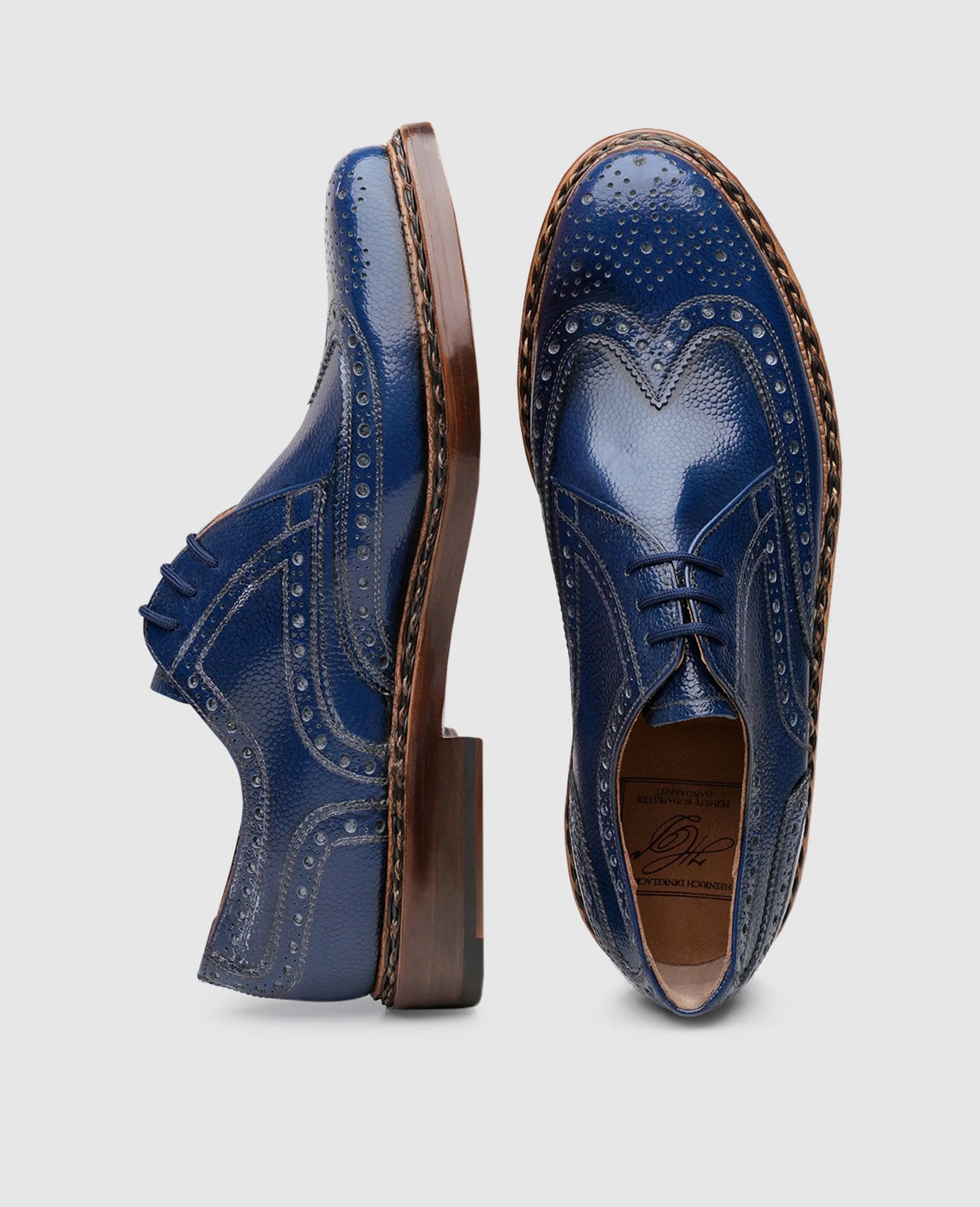 Buda Full-Brogue AG - Blue