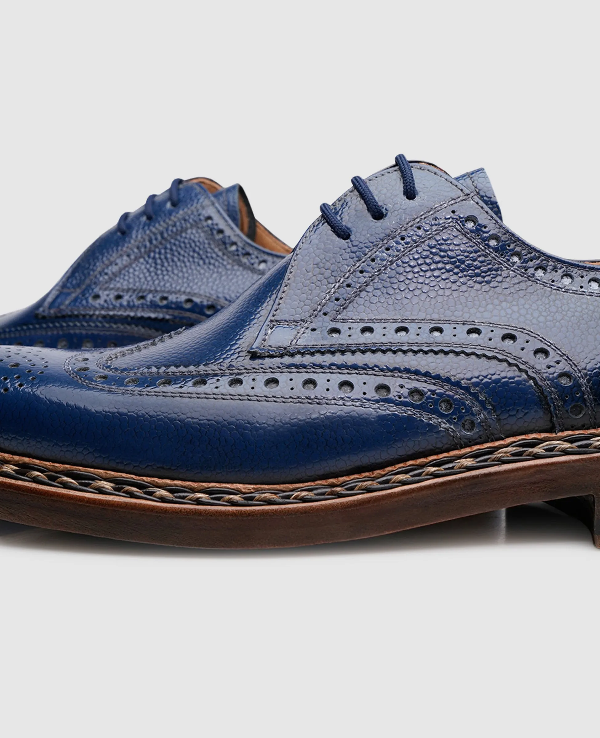 Buda Full-Brogue AG - Blue