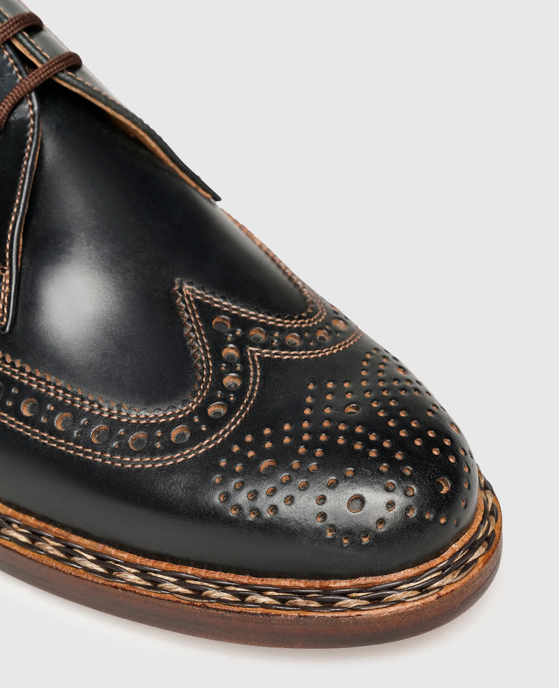 Buda Full-Brogue C - Black