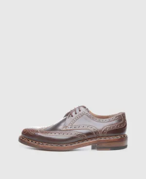 Buda Full-Brogue C - Dark Cognac