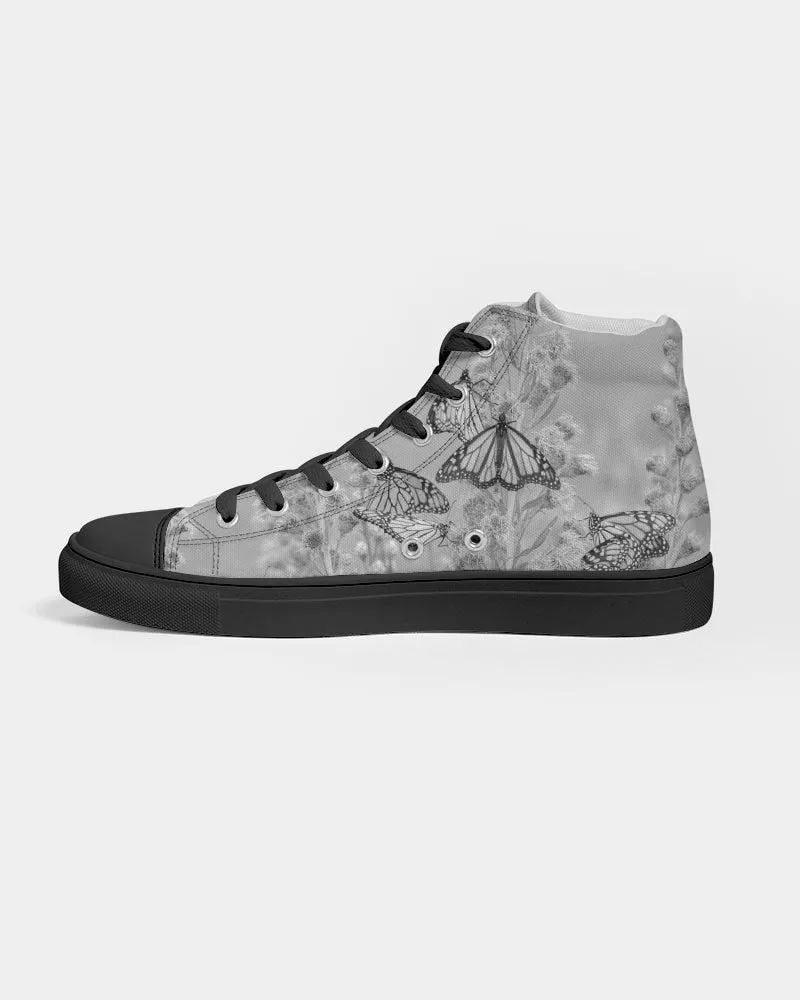 Butterfly Dreams Women's Hightop Canvas Shoe 