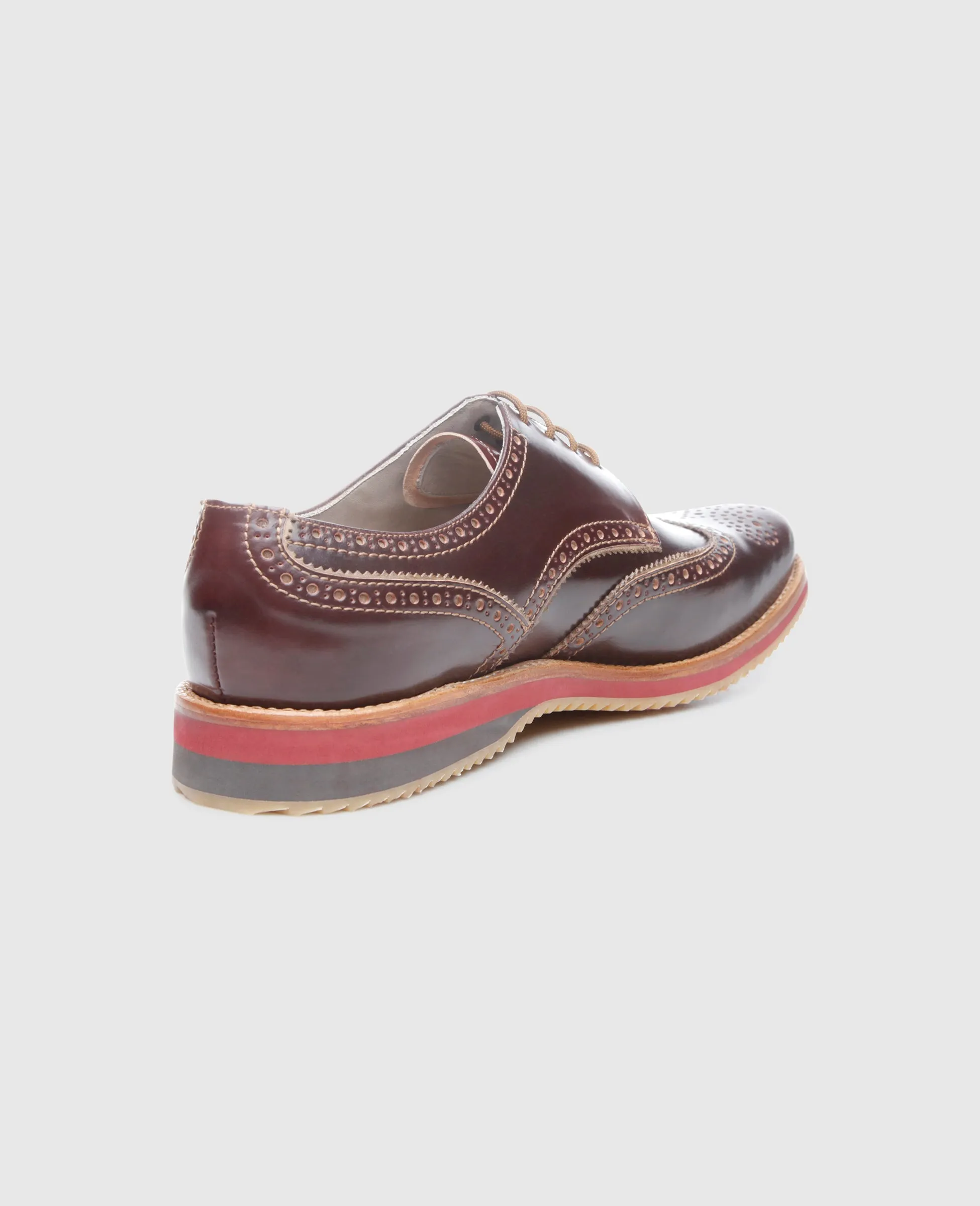 Campus Full-Brogue C - Oxblood