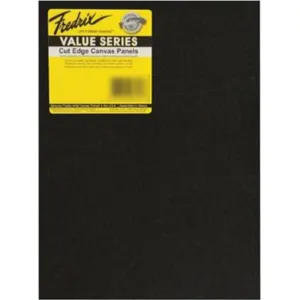 Canvas Panels Black Cut Edge 05 in x 07 in