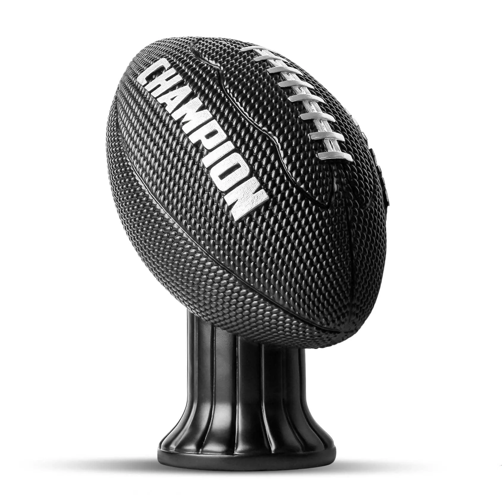 Champion Football Trophy Topper - Black