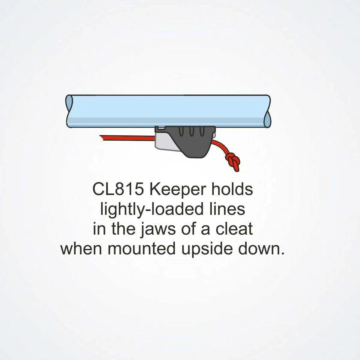 Clamcleat CL815 Keeper for Mk2 Racing Juniors - CL815