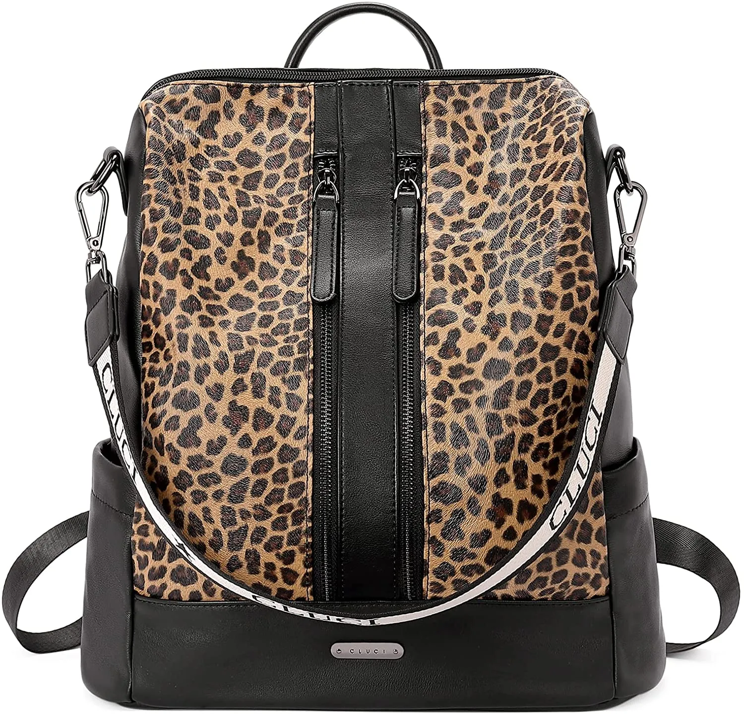 CLUCI Leather Backpack