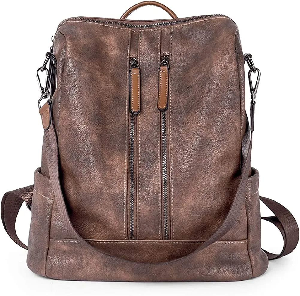 CLUCI Leather Backpack