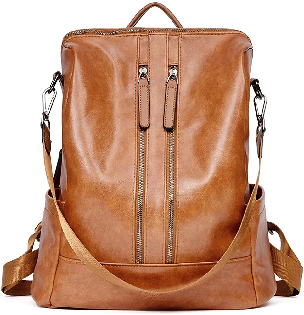 CLUCI Leather Backpack