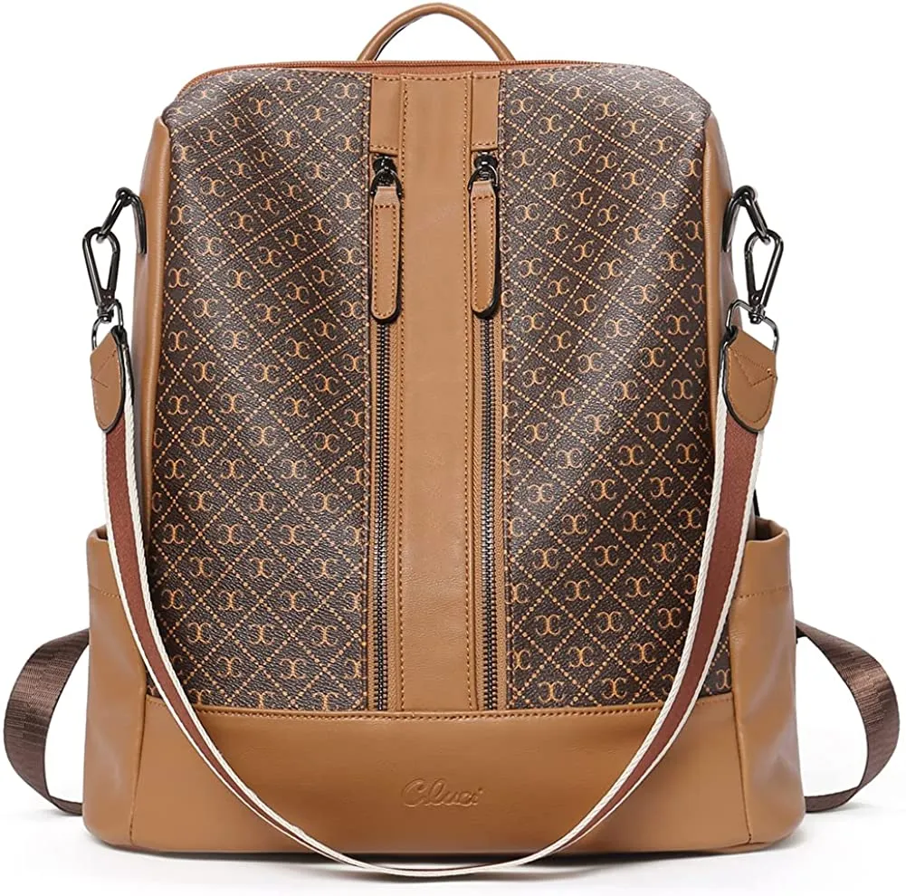 CLUCI Leather Backpack