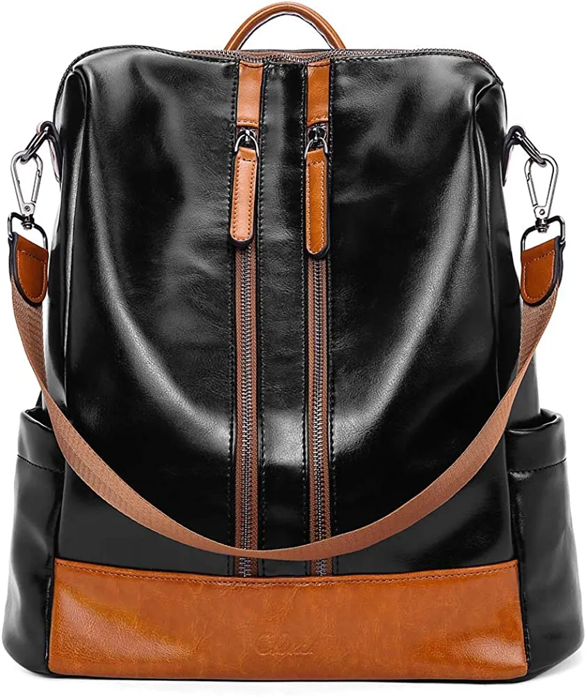 CLUCI Leather Backpack