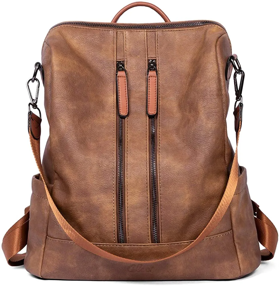 CLUCI Leather Backpack