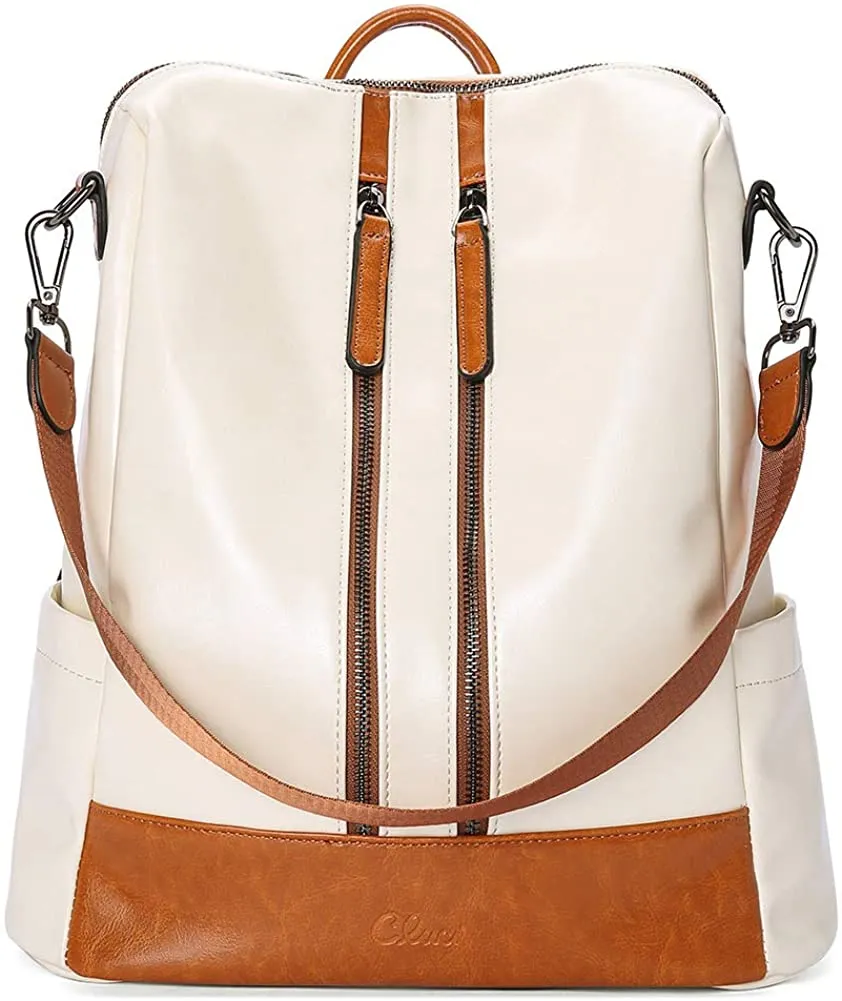 CLUCI Leather Backpack