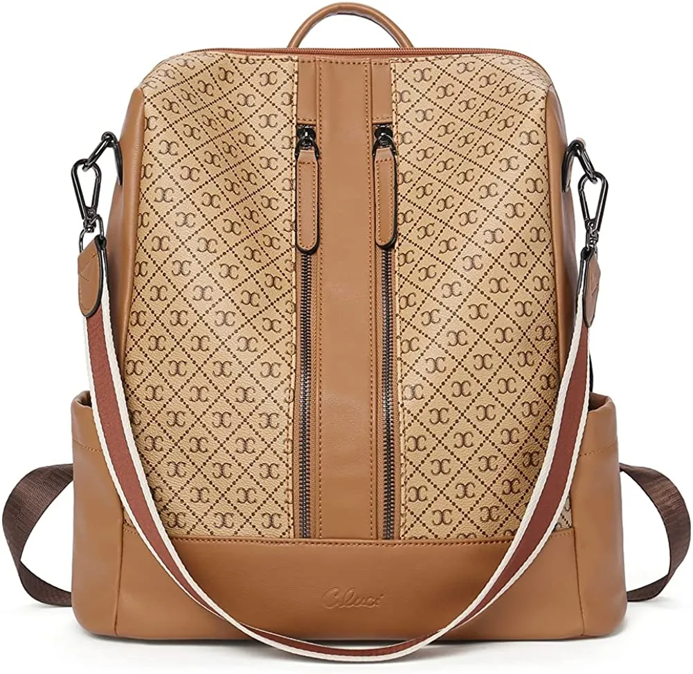 CLUCI Leather Backpack