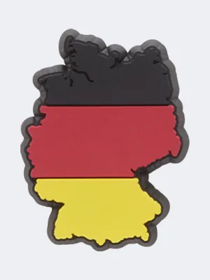 Crocs Germany Country Flag Unisex Lifestyle Pins Black/Red/Yellow