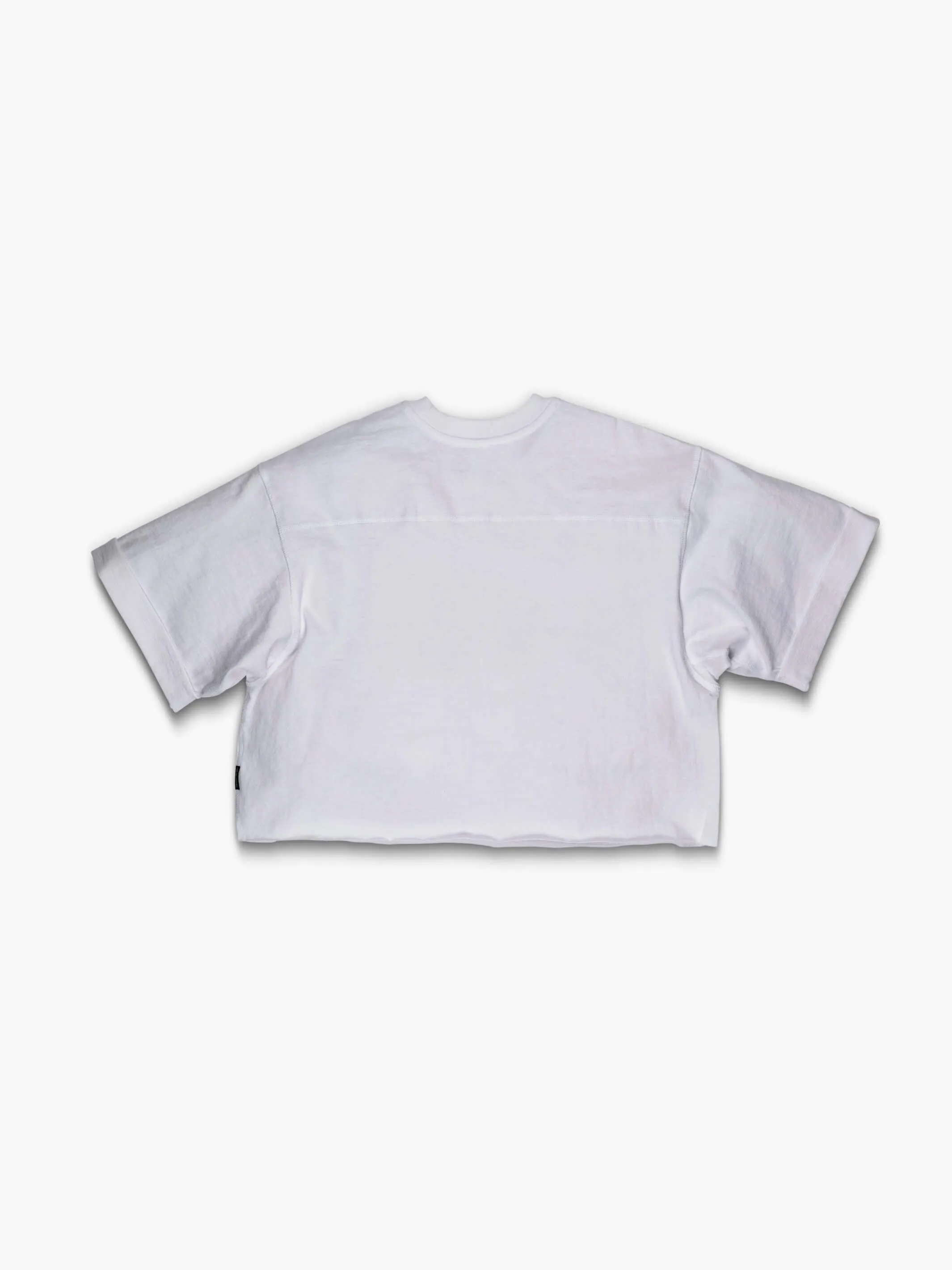 Cropped Football Tee