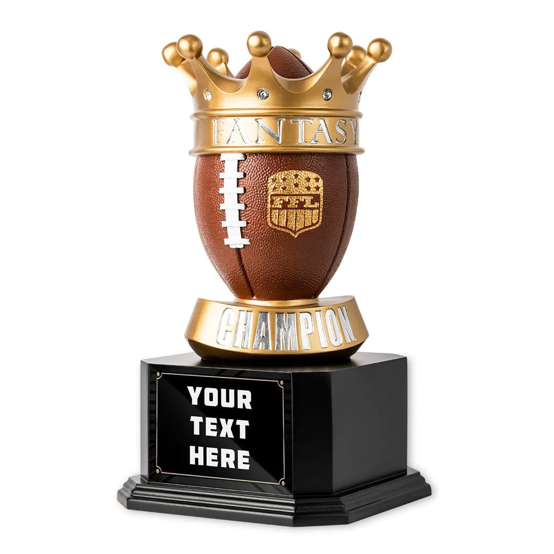 Custom Fantasy Football Square Base Trophy