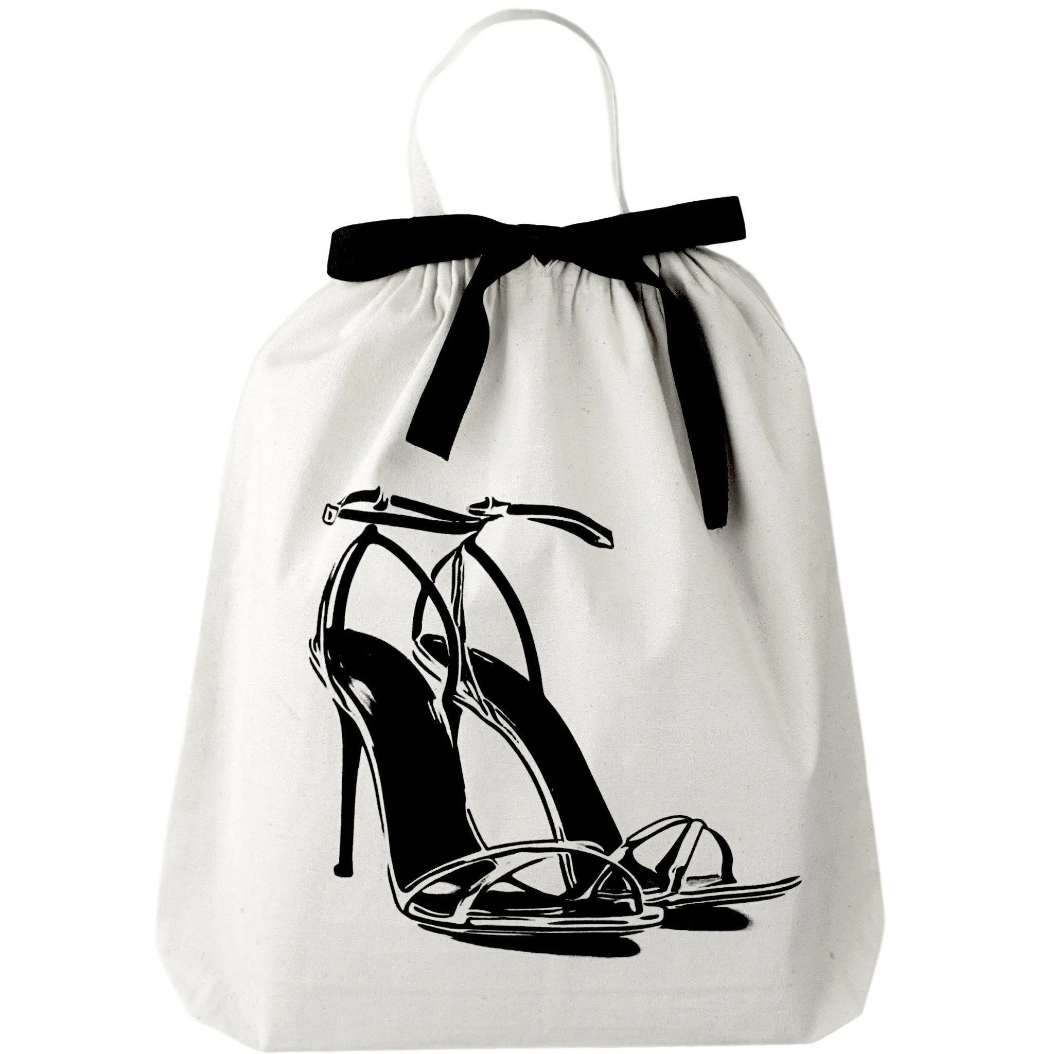 CUSTOM Packing & Organizing Bag Cream, Women's High Heel Shoes