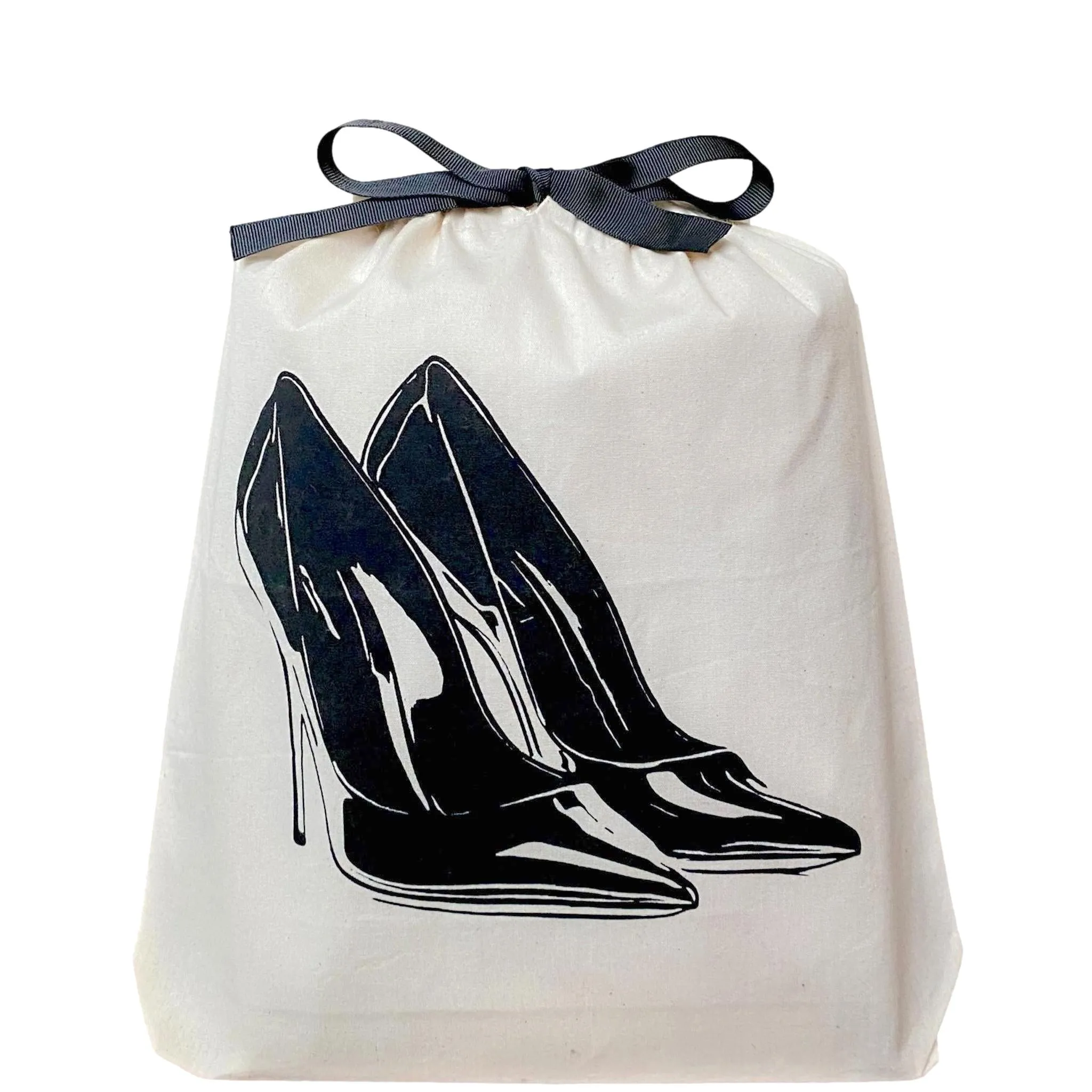 CUSTOM Packing & Organizing Bag Cream, Women's High Heel Shoes