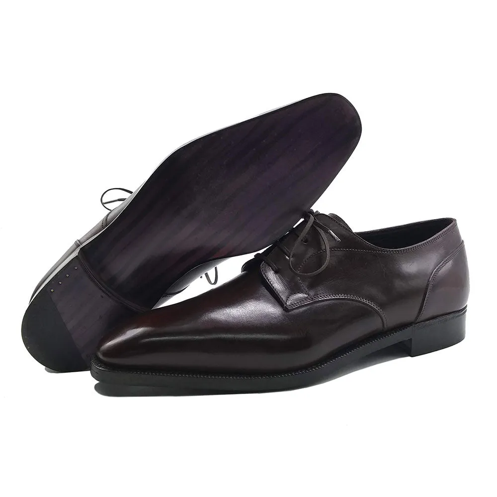 Dark Brown Classic Derby Shoe