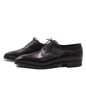 Dark Brown Classic Derby Shoe